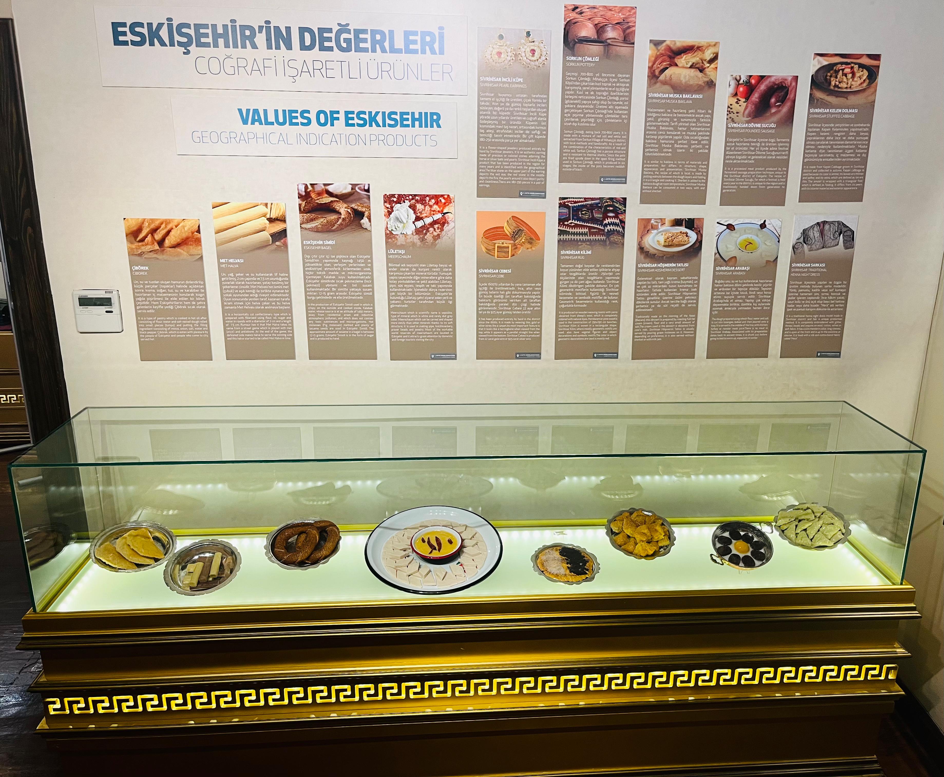 ETOMÜZE'DE COĞRAFİ İŞARET SERGİSİ AÇILDI